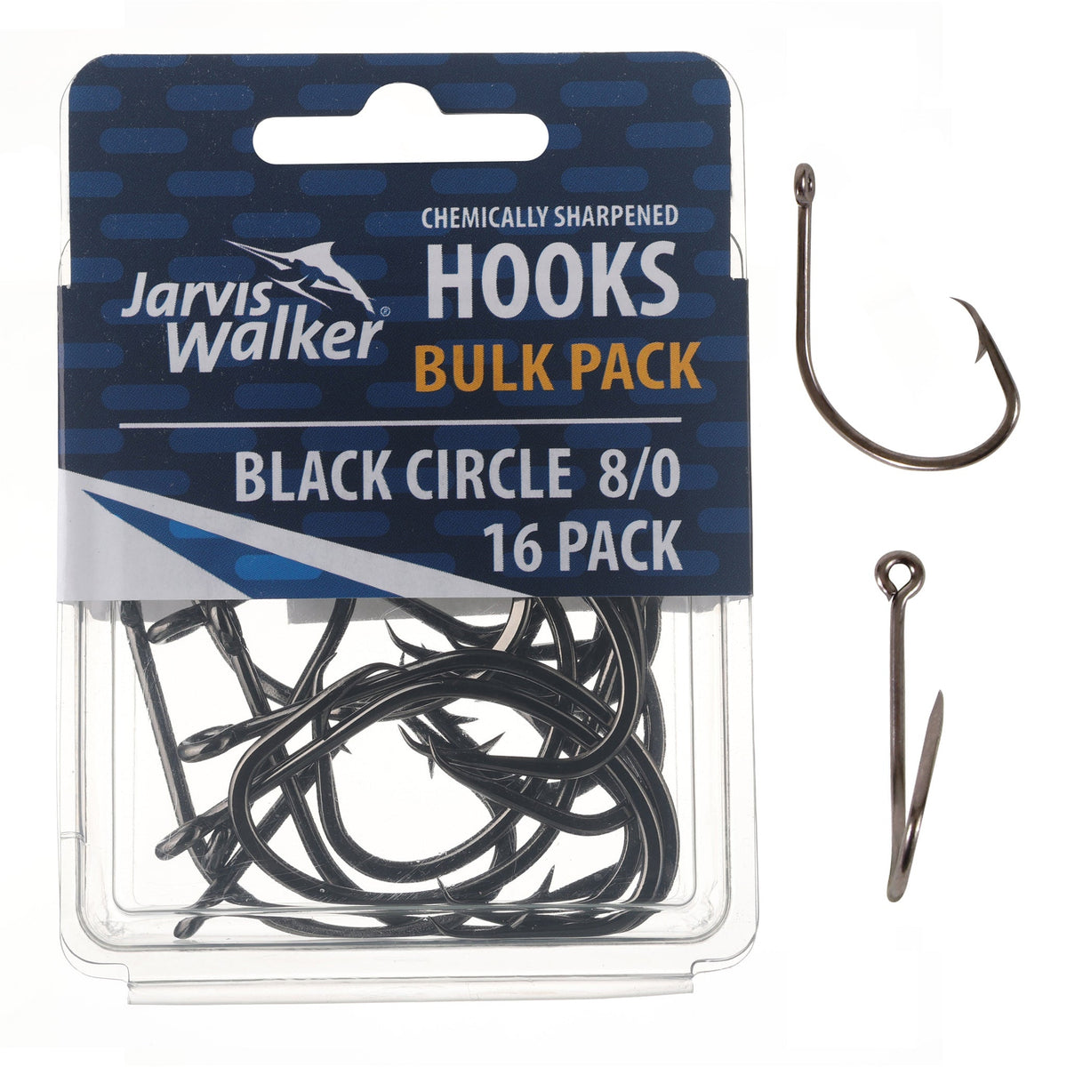 Jarvis Walker Chemically Sharpened Circle Hooks Bulk Pack – Jarvis Walker  Brands